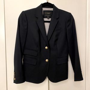 J Crew Schoolboy Navy Blazer